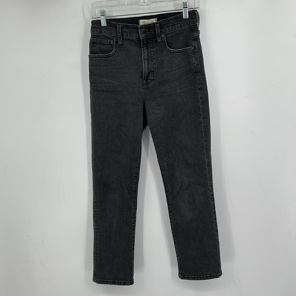 Madewell The Perfect Vintage Crop Jean Black Women’s Size 25